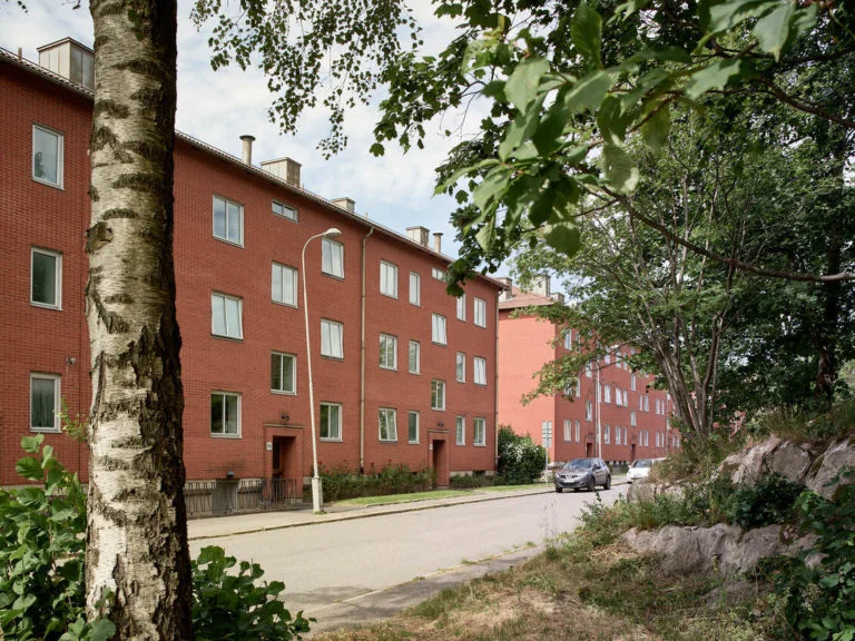 Byte av Fasadbeklädnad. Älvsborg Stora Billingen