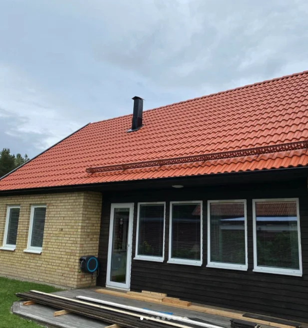 Renovera tegelfasad
