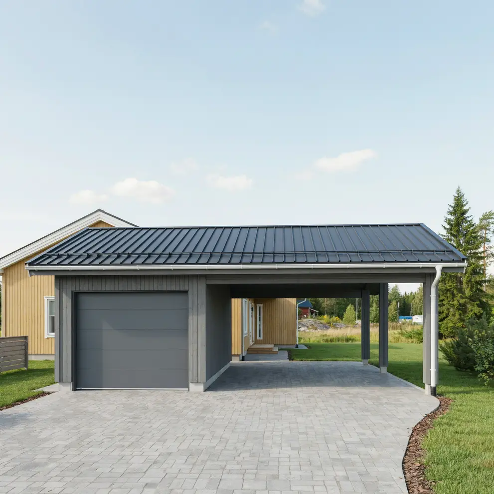 bygga carport garage i savedalen partille goteborg
